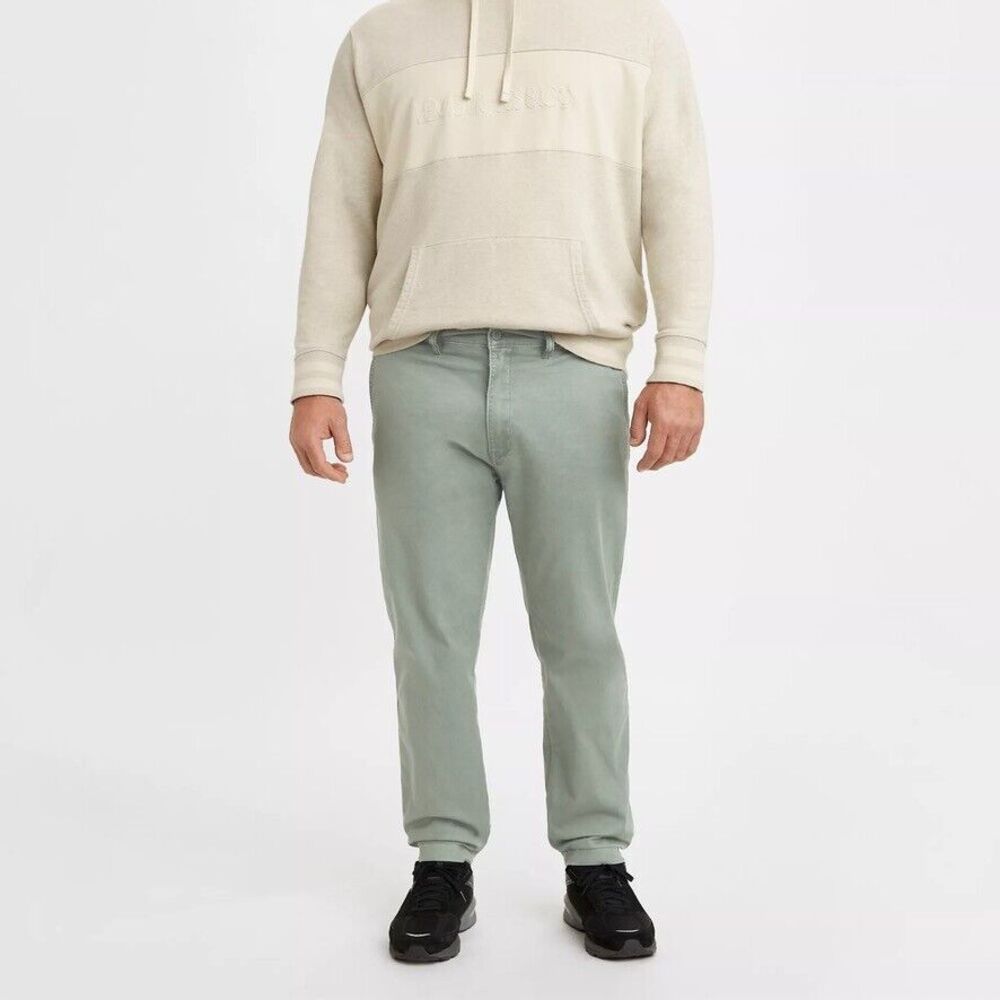 NWT Levi’s XX Chino Standard Taper Stretch Pants 34x32 Sage Green Regular Fit